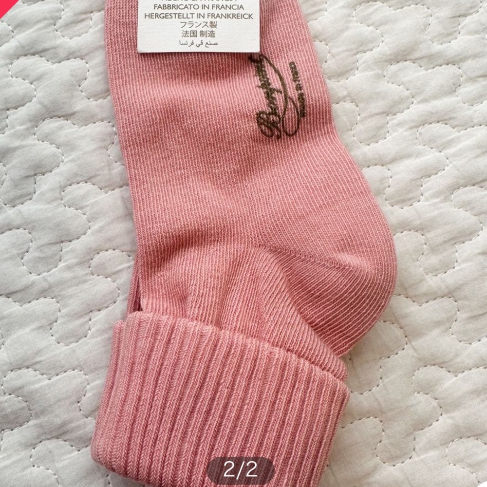 Pink Bonpoint socks - Picture 2 of 2